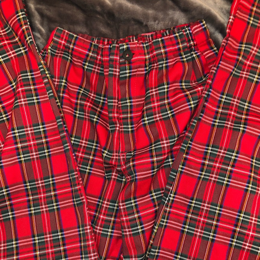 Brandy Kim plaid pants!